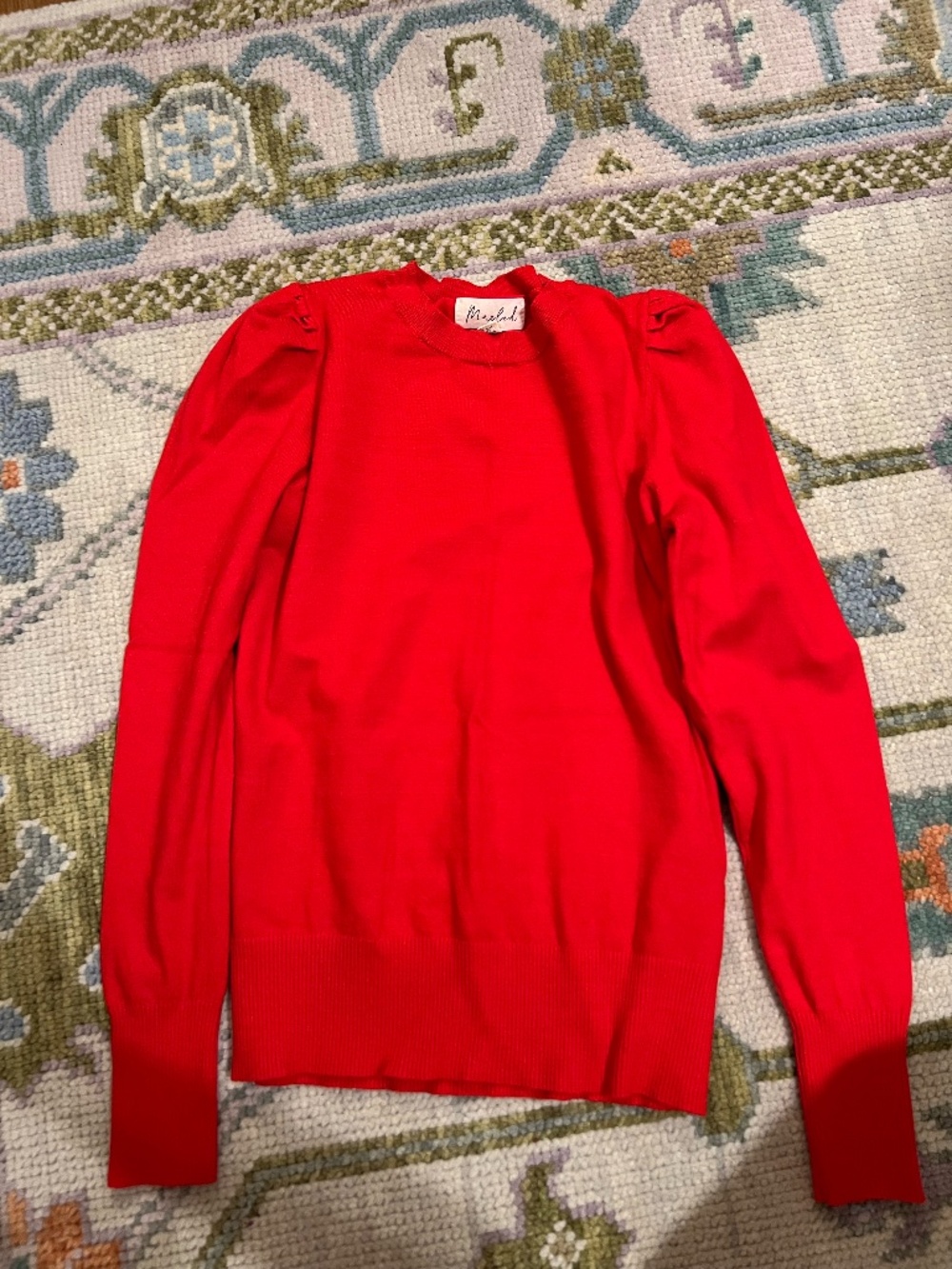 Puff sleeve sweater